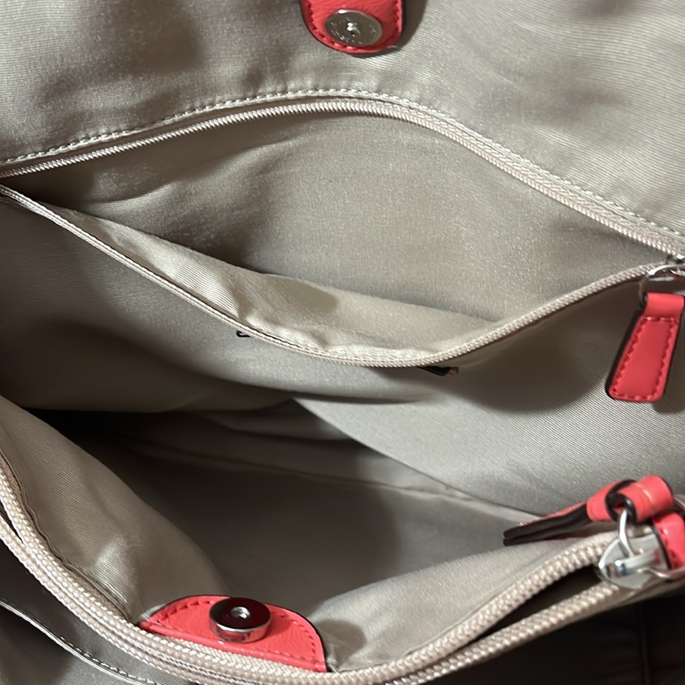 Coach Signature Stripe Carryall - Picture 15 of 16